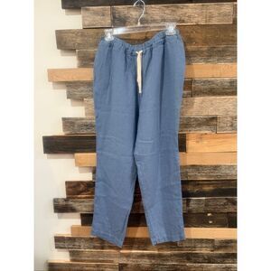 NotPerfectLinen linen oversized boho relaxed fit pants size M